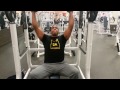 Tyrone Magnus Working Out Shoulders!!!