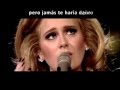Make You Feel My Love (Por Adele, traducida al español)