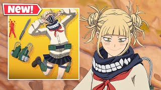 New Himiko Toga Skin Gameplay In Fortnite My Hero Academia