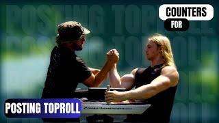 Countering Posting Toproll Advanced Armwrestling Dragons Den University