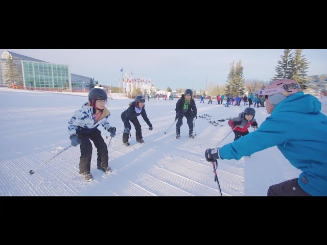 Watch Family’s first time on the ski hill leaves them wanting more - #NewSkiAB on YouTube.