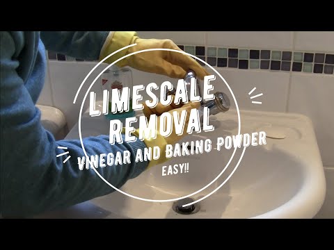 Limescale on Taps? - Removing with Vinegar, Baking Soda Powder or Bicarbonate of Soda - Experiment