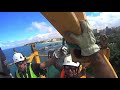 Montage d une grue avec un hélicoptère - youtube