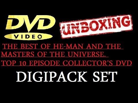 THE BEST OF HE-MAN AND THE MASTERS OF THE UNIVERSE Dvd Digipack Unboxing