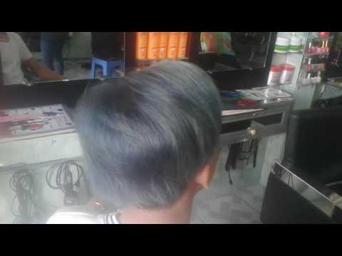 Nhuộm tóc nam màu khối xám hót nhất năm 2016