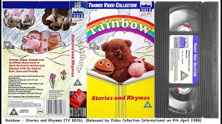 Rainbow - Stories and Rhymes [VHS] (1988)