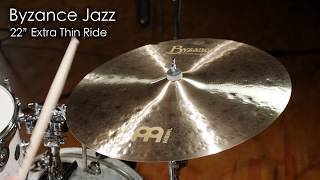 Meinl Cymbals B22JETR Byzance 22" Jazz Extra Thin Ride Cymbal