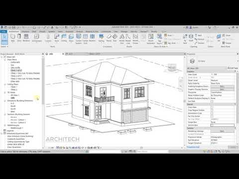 Revit-những điều cơ bản khi triển khai hồ sơ thiết kế kiến trúc-bài 00