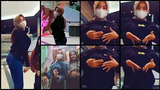 live | Tiktok Jilbab Sma,Smp | Jilbab baju hitam kaos ketat | Hijab | bigo | rem