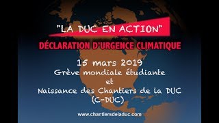 Naissance des chantiers de la DUC – Des étudiant.e.s / C-DUC !
