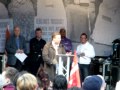 Mark Serwotka speaking at the TUC demo at the Lib Demo conference in Birmingham