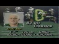 Oregon TE Jeff Thomason 19 yard catch vs. WSU 9-07-1991