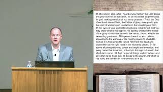 10-11-2020 - "Ephesians & Colossians, Series #2" - Mitchell Mellor
