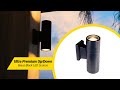 VOLT® Ultra Premium Cast Brass Up/Down Sconce (Black) | What's In The Box?