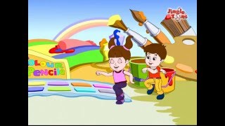 Fun With Color | Color Rhymes & Color Songs For Children | Learn Colors With Jingletoons