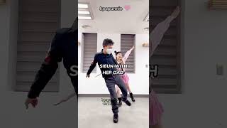 K-pop Idols UNEXPECTED TIKTOK dance Challenge collabs with FAMILY #shorts #short