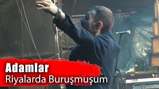 Adamlar - Rüyalarda Buruşmuşum (Çukurova Rock Festivali 2019)