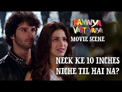 Neck Ke 10 Inches Niche Til Hai Na? - Ramaiya Vastavaiya Scene...