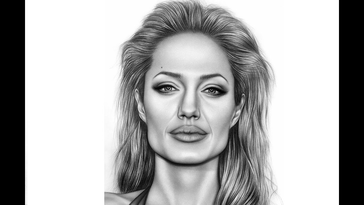 Angelina jolie cartoon