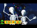 Fünf gruselige Skelette | Halloween Kinderreime | Little Treehouse Deutschland | Kinderlieder