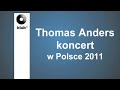 Thomas Anders - Katowice 11.02.2012, koncert na