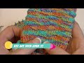 VIDEO CLIP Yoga Socks on ANY Sock Loom Cuff