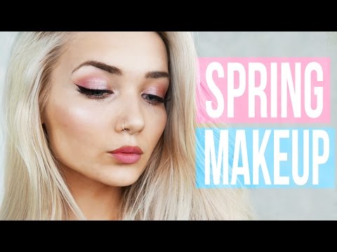 Chatty Drugstore Spring Makeup Tutorial - YouTube