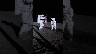 Som ET - 45 - Moon - Apollo 14 - U.S. Flag on the Moon #Shorts