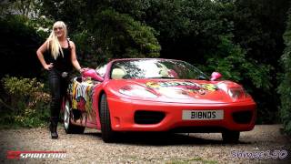 Gumball 3000 2011 Team Pistol Pink - Ferrari 360 Spider