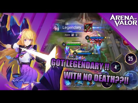 TRYING NEW SKIN ! TEL'ANNAS DIMENSION BREAKER !! | ARENA OF VALOR || TEL'ANNAS GAMEPLAY