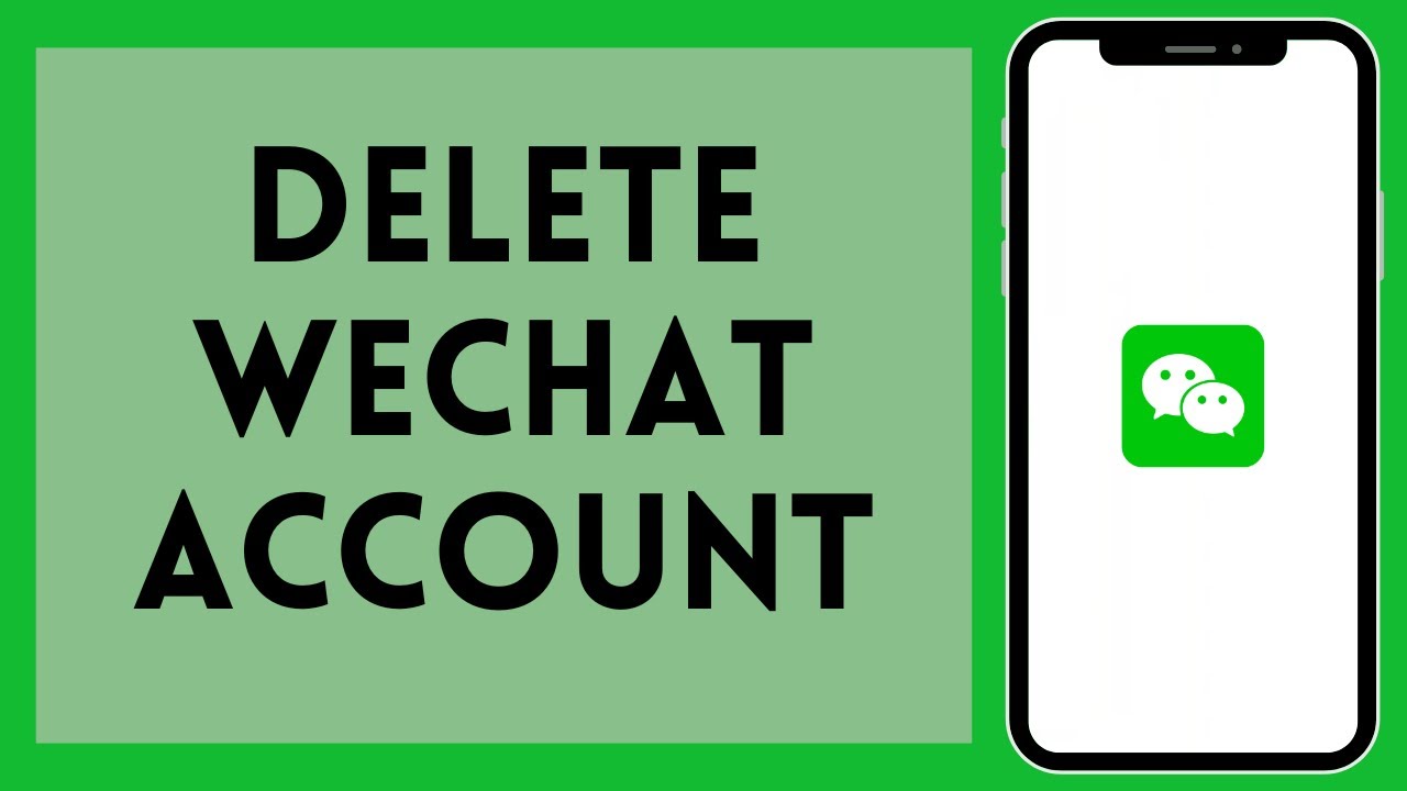 How to Delete WeChat Account (2024) | Remove WeChat How to Delete WeChat Account (2024) | Remove WeChat