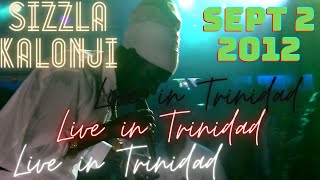 Sizzla Kalonji - No Pain/Mental Chain (Live in Trinidad 51 Degrees) Sept 2 2012