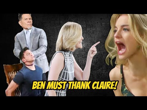 Claire saved Ben from a grim fate! She became a heroine! | Days of Our Lives Spoilers | 7/2020