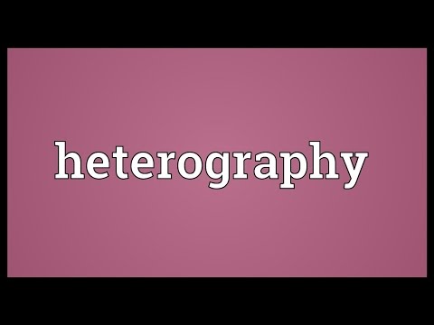 Header of heterography