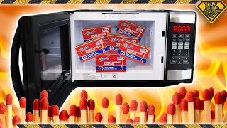 Lighting Matches in a Microwave is Weird