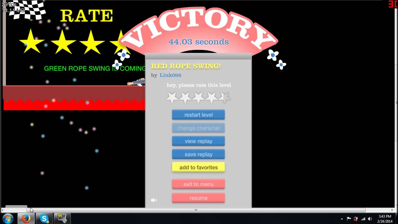 Как в happy wheels сделать rope swing Как в happy wheels сделать rope swing