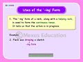 Verbs Ing Form Verbs Ing Form