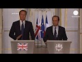 Hollande e Cameron querem "mensagem forte" da UE à crise no Egito