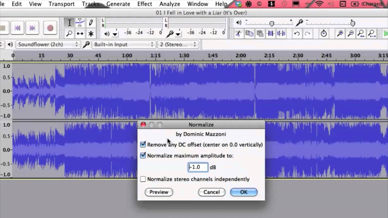 sound normalizer mac
