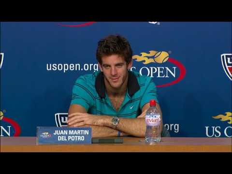 2009 全米オープン Press Conferences: J． del Potro （Semi決勝戦（ファイナル）　s）