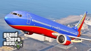 GTA V E27 - Boeing 737-MAX9 Mod Showcase