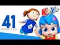 I Have A Little Doll All Dressed In Blue | Plus More Nursery Rhymes | 41 Mins from KiiYii!