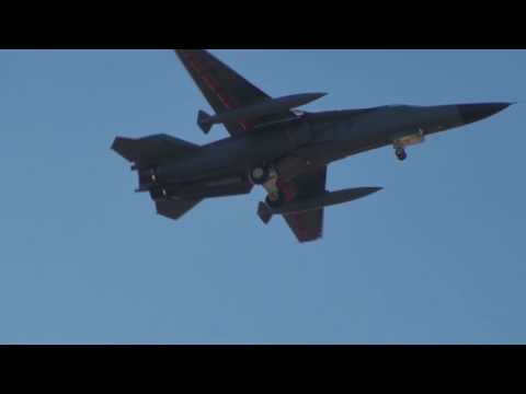 3 RAAF F-111's arrive at Nellis AFB.