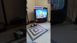 Connected My Nintendo Switch To My Crt Tv