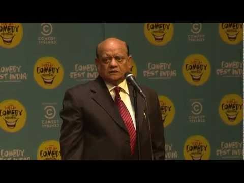 Shri Surendra Sharma at the First Annual Indian Comedy Festival...