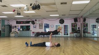 Rumba Rehearsal Ballroom Dance | Takaya Abdou Lloyd