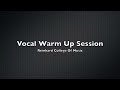 Singing Lessons - Vocal Warm Up Exercises