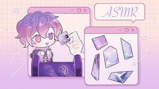 【ASMR / HANDCAM】trying some edible crystals! 💎【NIJISANJI EN | Uki Violeta】