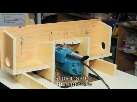 How to Horizontal router -4 in one operations.wmv