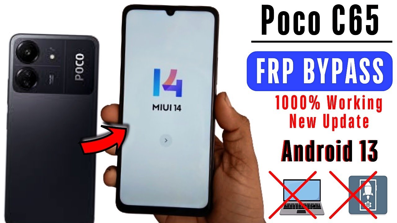 Poco C65 FRP Bypass (MIUI 14) NEW UPDATE | Poco C65 Poco C65 FRP Bypass (MIUI 14) NEW UPDATE | Poco C65